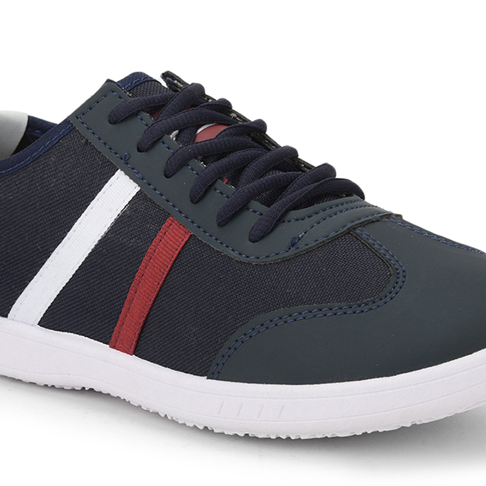 Force 1 Lacing Navy Blue Casual Shoes For Men DYLAN-1E by Liberty