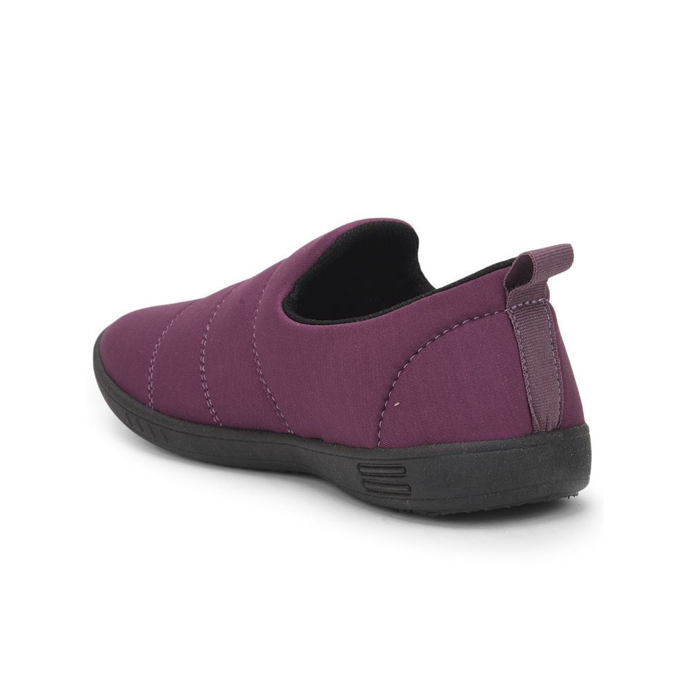 Gliders (Purple) Casual Slip on Shoes For Ladies Harvey-3 By Liberty