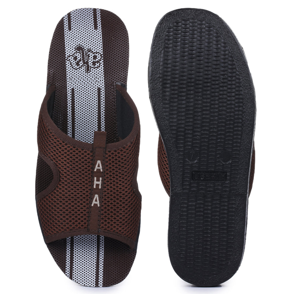 A-HA By Liberty PLATY Men Casual Brown Slipper