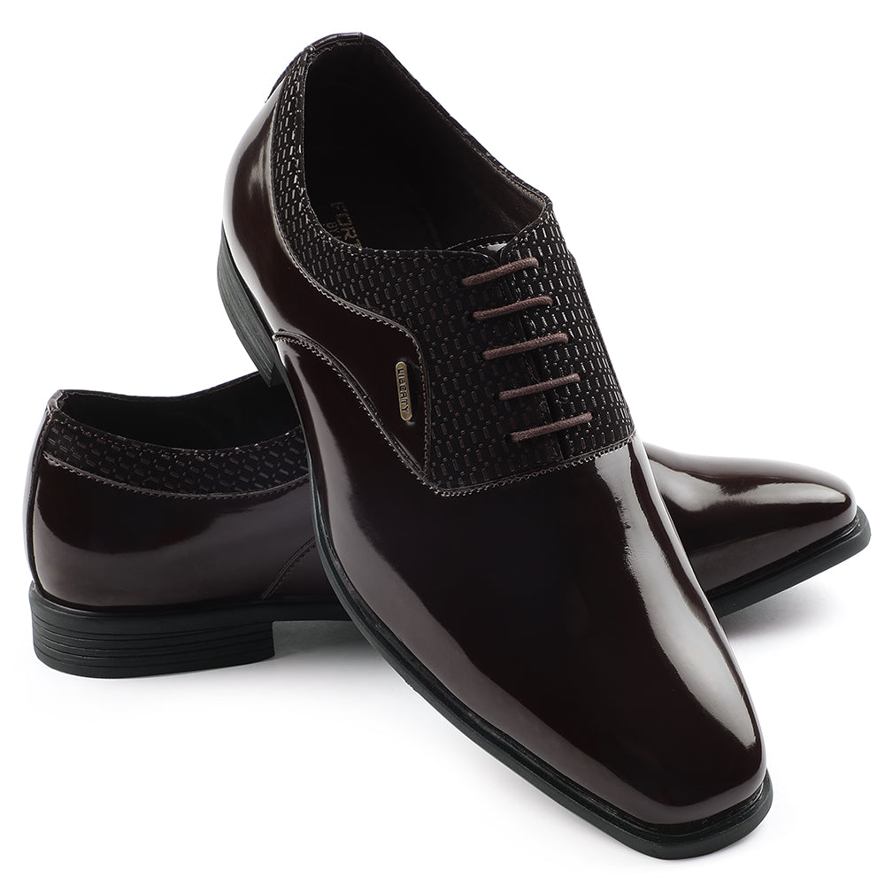 Fortune Brown Formal Lacing Oxford Shoes For Mens A998-07 