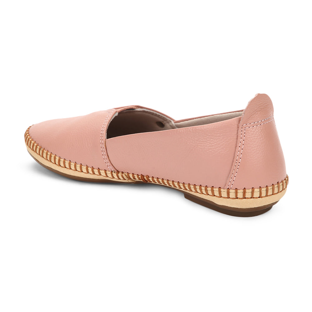 Healers Casual (Peach) Ballerina Shoes For Ladies LARRY-2 By Liberty