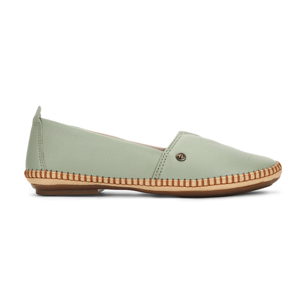 Healers Casual (Sea Green) Ballerina Shoes For Women LARRY-2 By Liberty