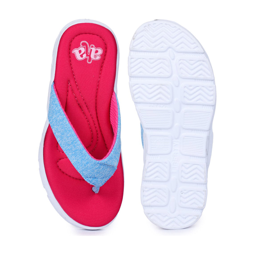 A-HA Casual Pink Flip Flops For Women CUSHION-2 By Liberty