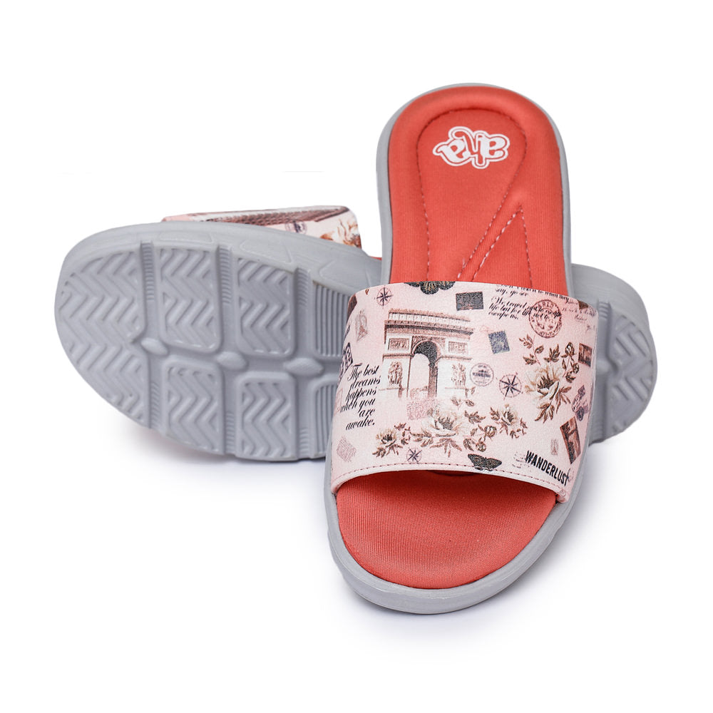 A-HA By Liberty Pink Slides For Women CUSHION-34