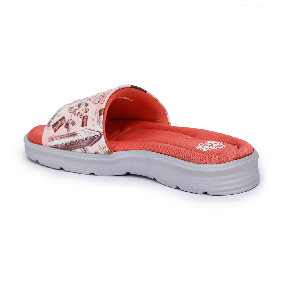 A-HA By Liberty Pink Slides For Women CUSHION-34