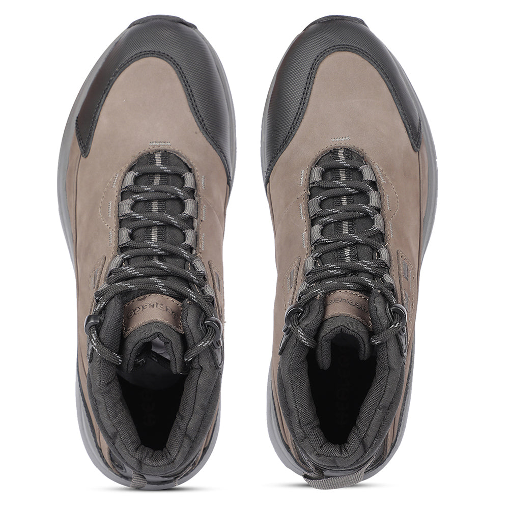 Healers Casual Grey Lacing Shoes For Men A576-1 By Liberty