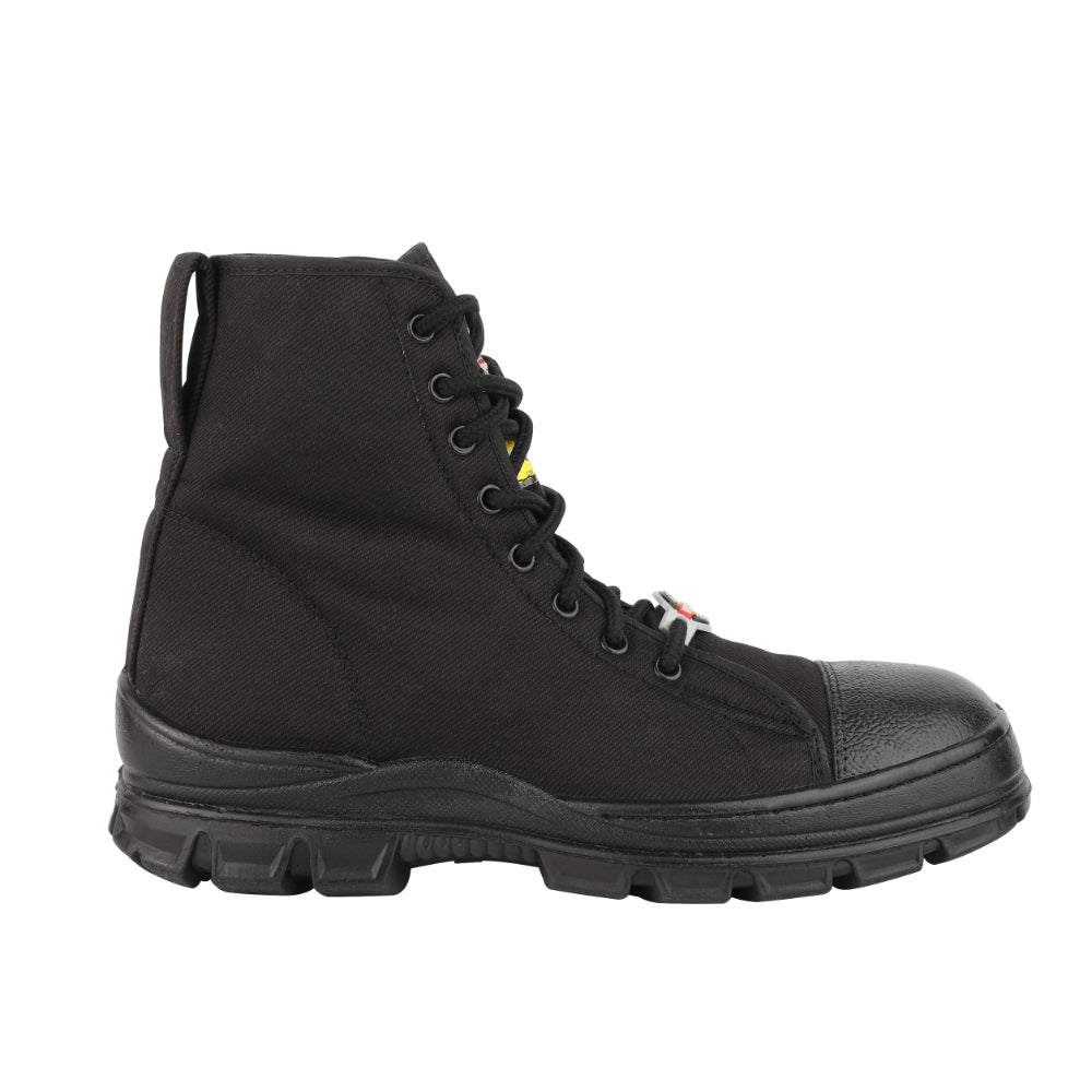 Warrior Black Lacing Defence Jungle Boot for Men 8846HSTG By Liberty