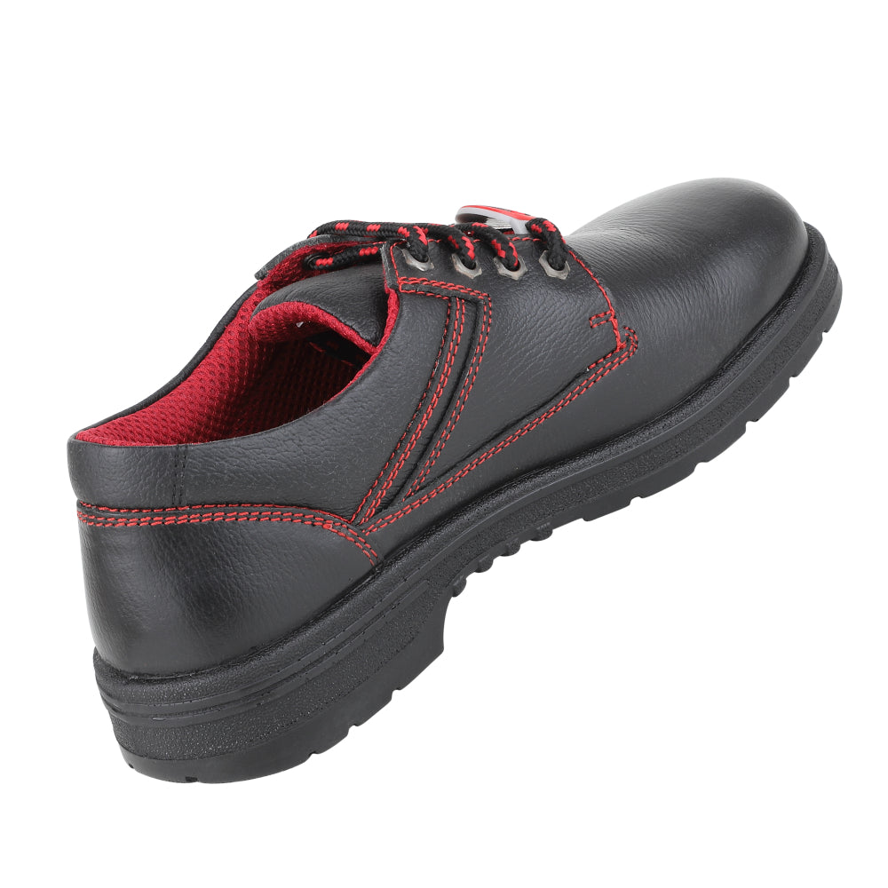 Warrior Red Steel Toe Industrial Safety Shoe for Men LITE By Liberty