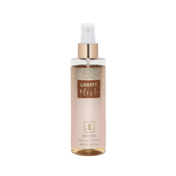 Liberty Luxury Flirt Body Mist for Men & Women Long Lasting Aquatic Fragrance Travel Friendly Perfume Body Spray Crafted in France 200ml