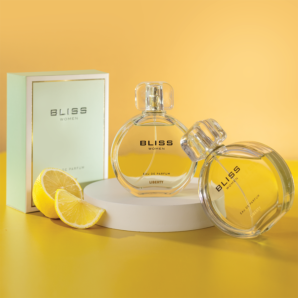 Liberty Luxury Bliss Perfume for Women (1ml/3.4Oz), Eau De Parfum (EDP), Crafted in France, Long Lasting Smell, Citrus notes.