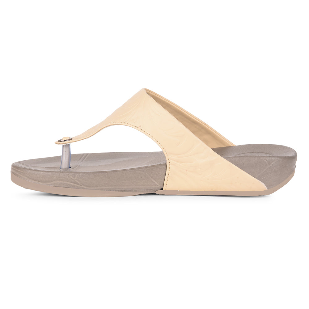 AHA By Liberty DIVA-1 Casual Slides For Women - Beige