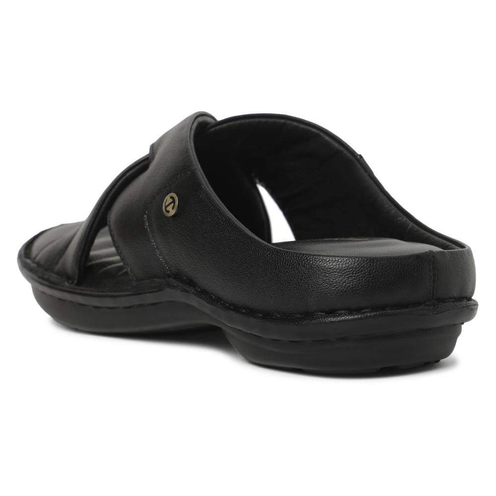 Healers By Liberty ERL-12 Casual Slippers For Mens (Black)