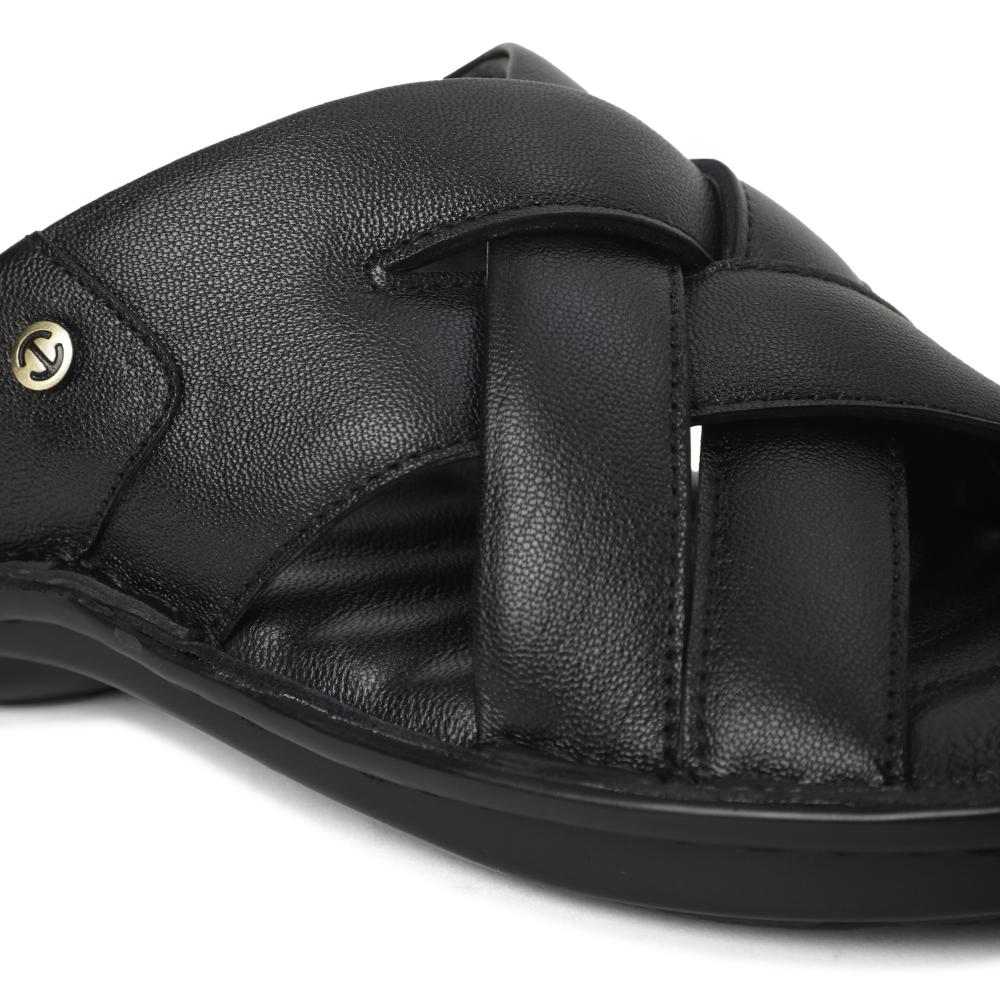 Healers By Liberty ERL-12 Casual Slippers For Mens (Black)