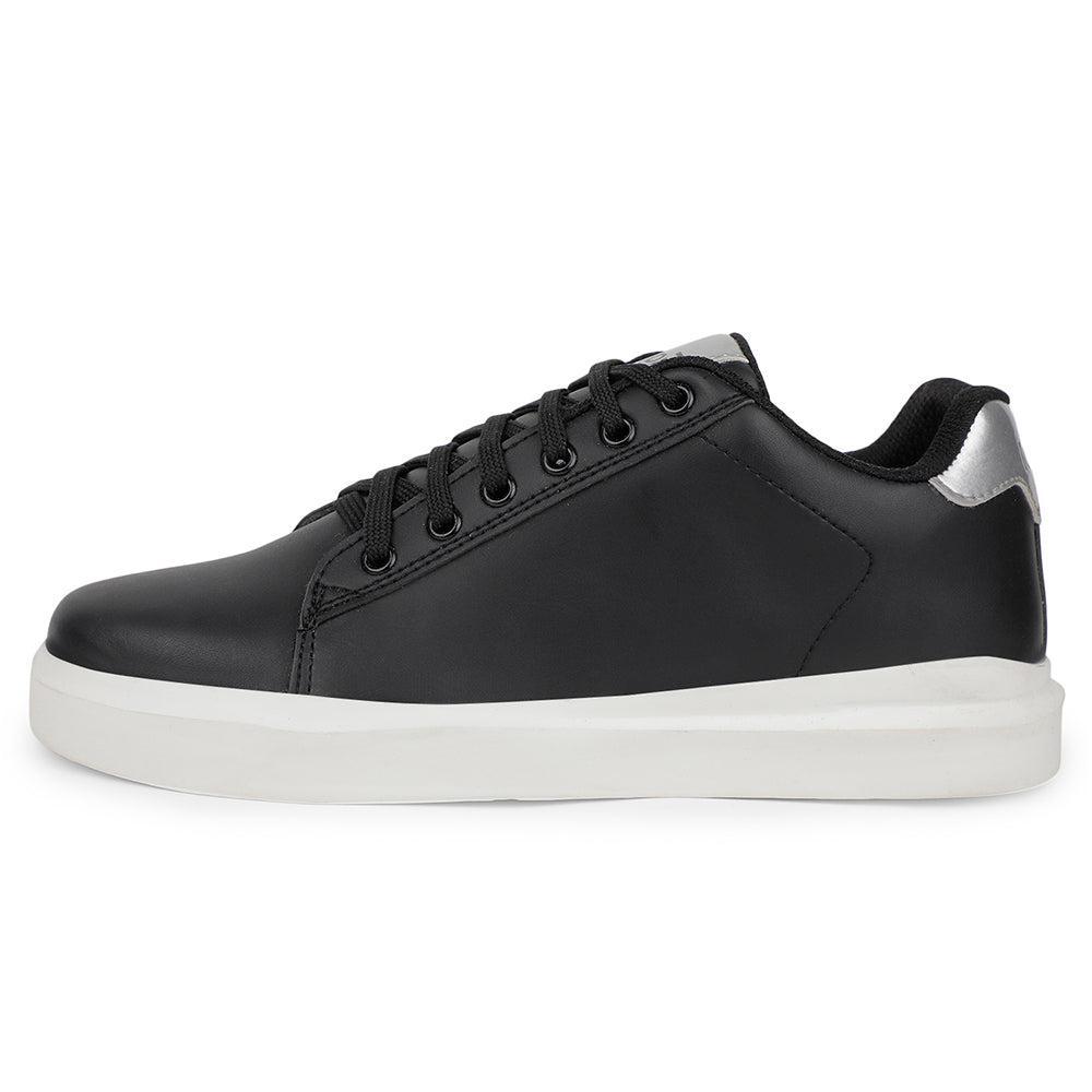 Leap7x Casual Black Sneakers For Women FEMINA-4E By Liberty