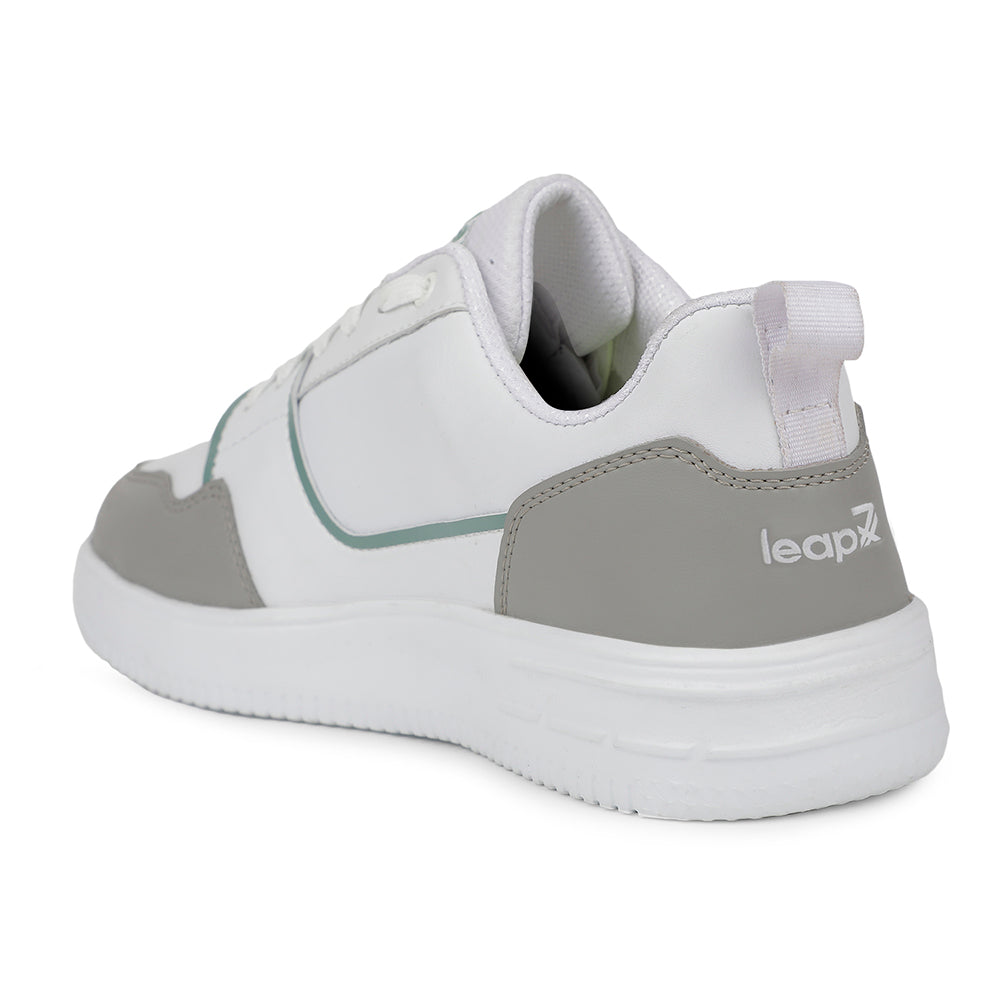 Leap7x Casual White Sneakers For Mens SNOOKIS-2E By Liberty