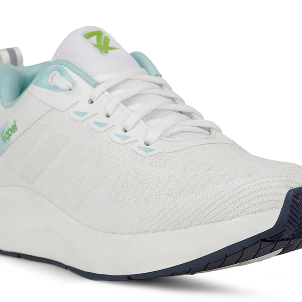 Leap7x Sports White Running Shoes For Mens ROBIN-2E By Liberty