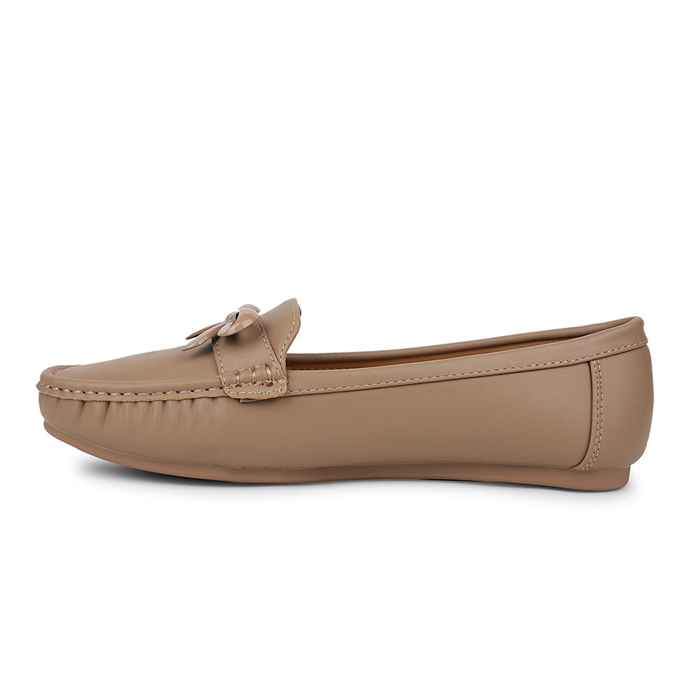 Healers Casual Beige Loafers For Women ZQ-AL-BL1 By Liberty