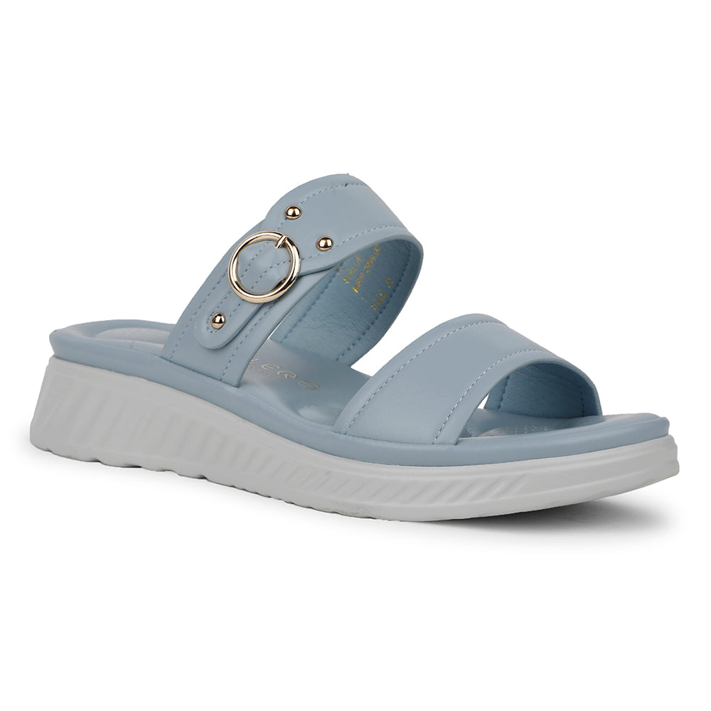 Healers Casual Sky Blue Slipper For Women ZQ-AL-SL2 By Liberty