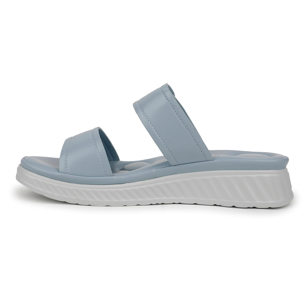 Healers Casual Sky Blue Slipper For Women ZQ-AL-SL2 By Liberty