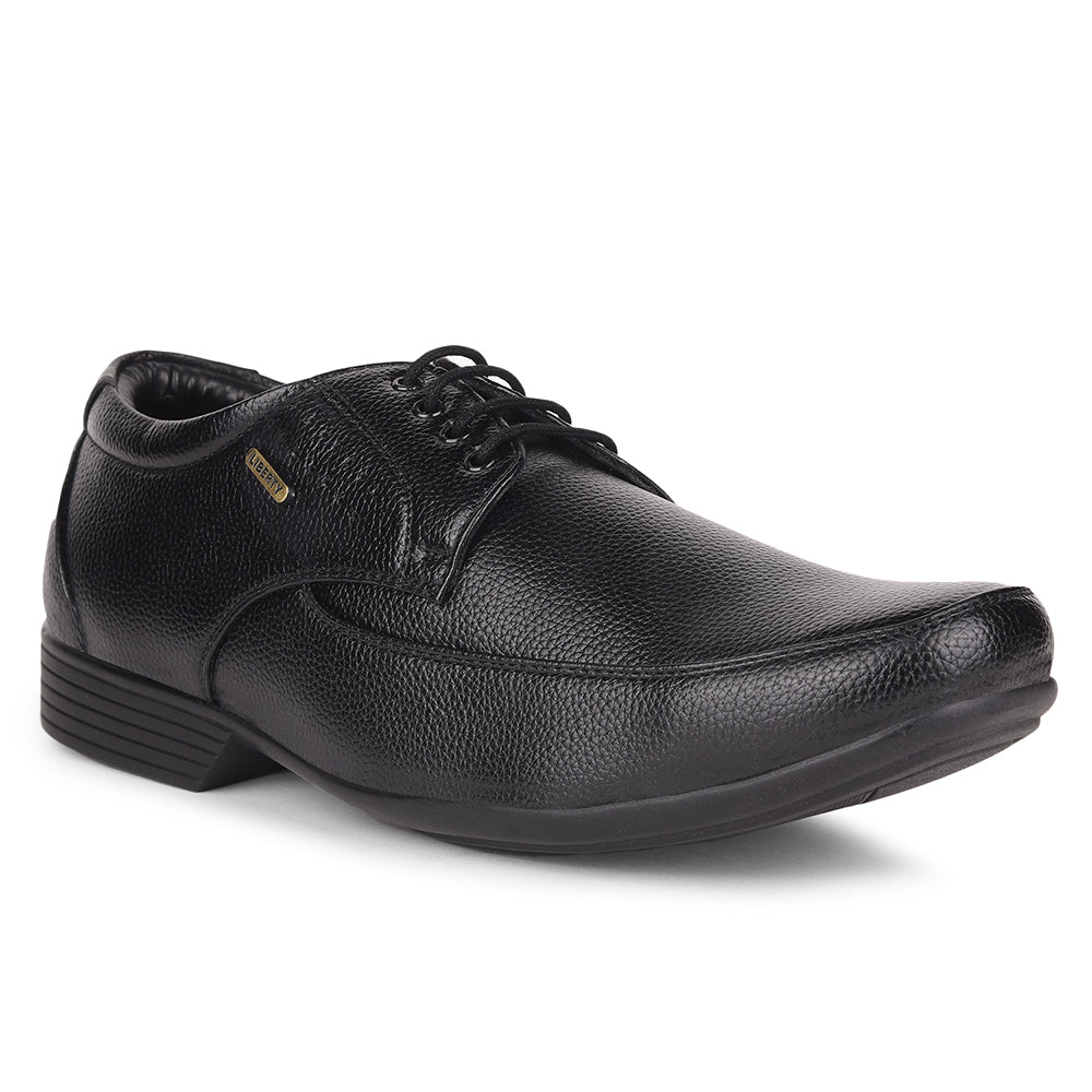 Fortune By Liberty HIL-1 Formal Derby Shoes For Men - Black