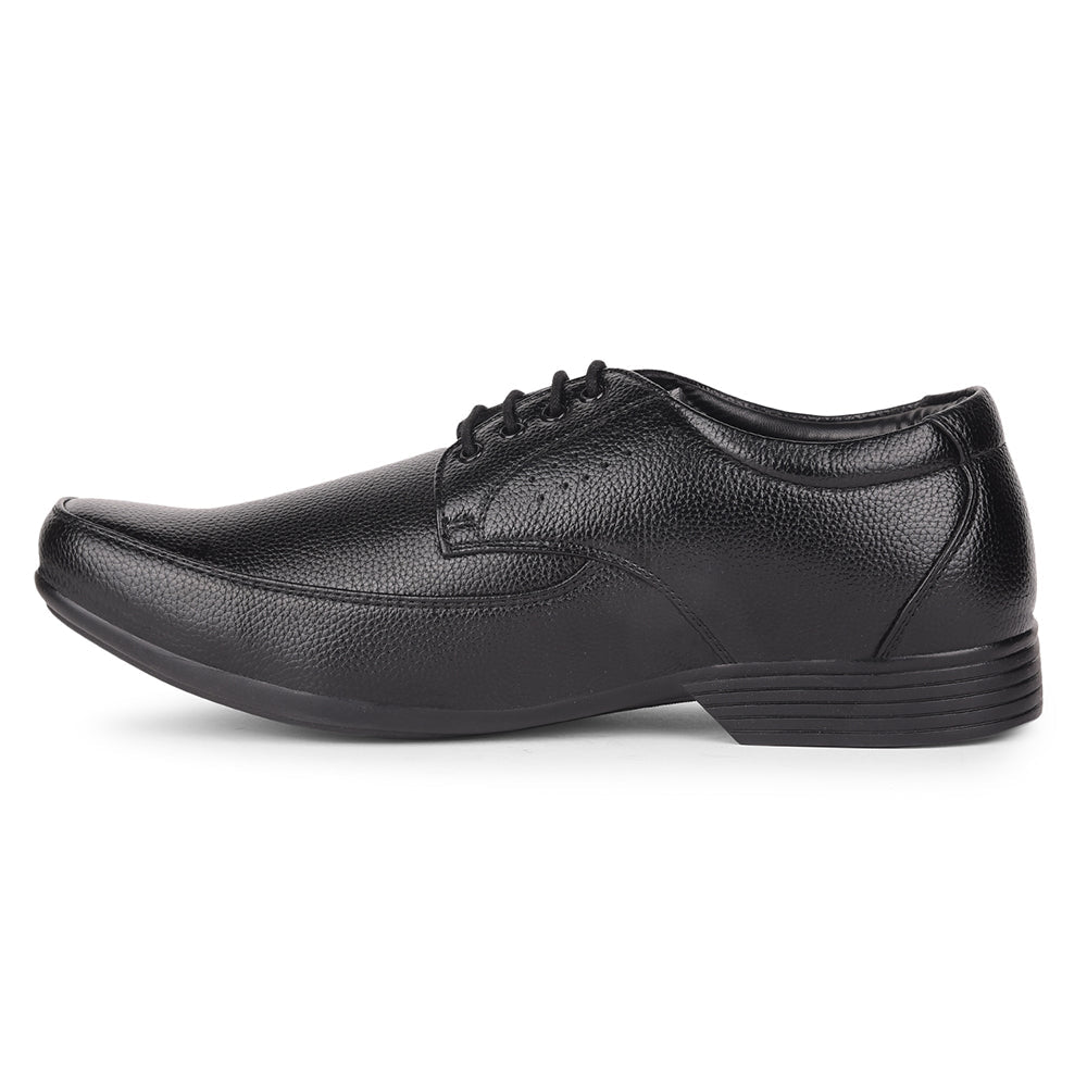 Fortune By Liberty HIL-1 Formal Derby Shoes For Men - Black