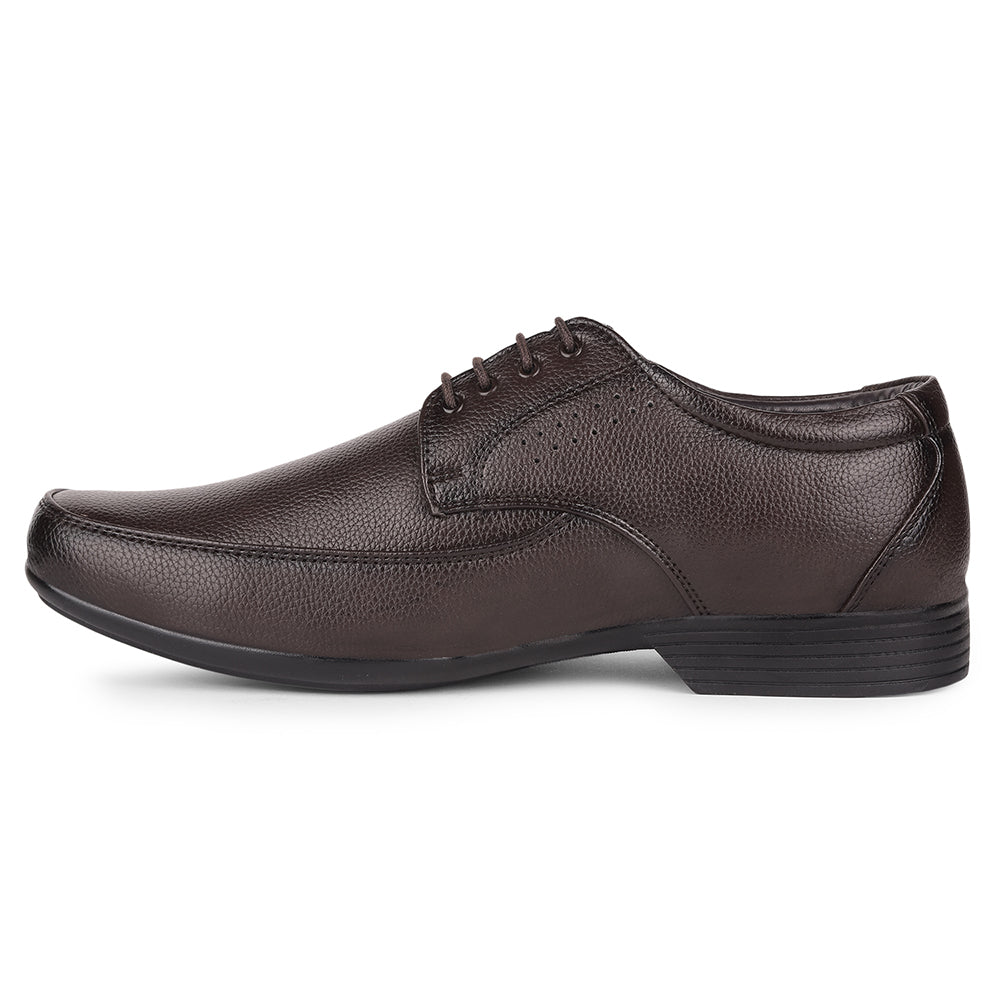 Fortune By Liberty HIL-1 Formal Derby Shoes For Men - Brown