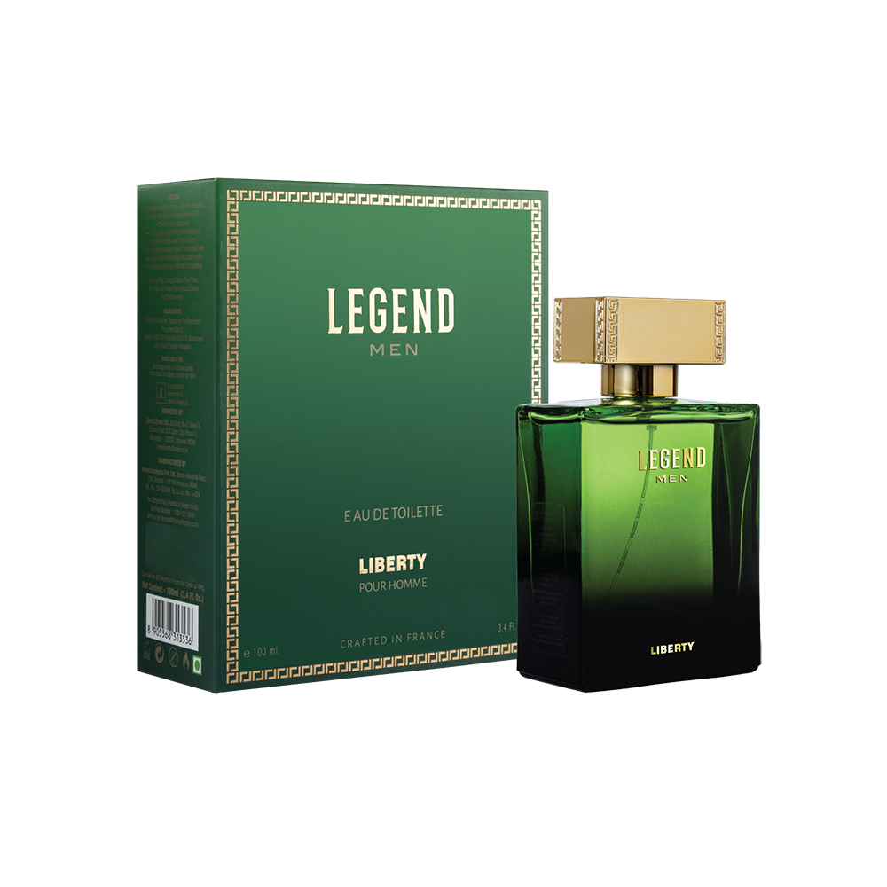 Liberty Luxury Legend Perfume for Men (1ml/3.4Oz), Eau de Toilette (EDT), Crafted in France, Long Lasting Smell, Oriental & Woody notes