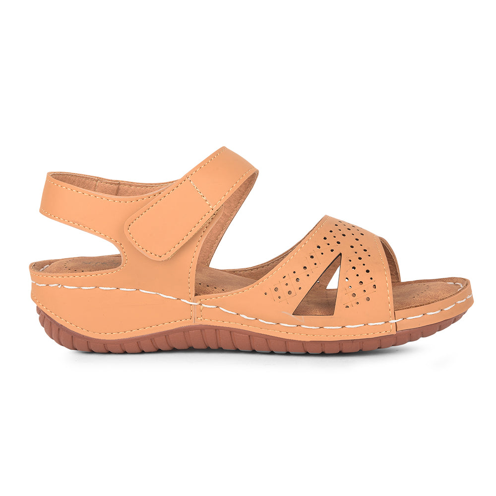 Senorita By Liberty MK-233 Casual Sandal For Women - Beige