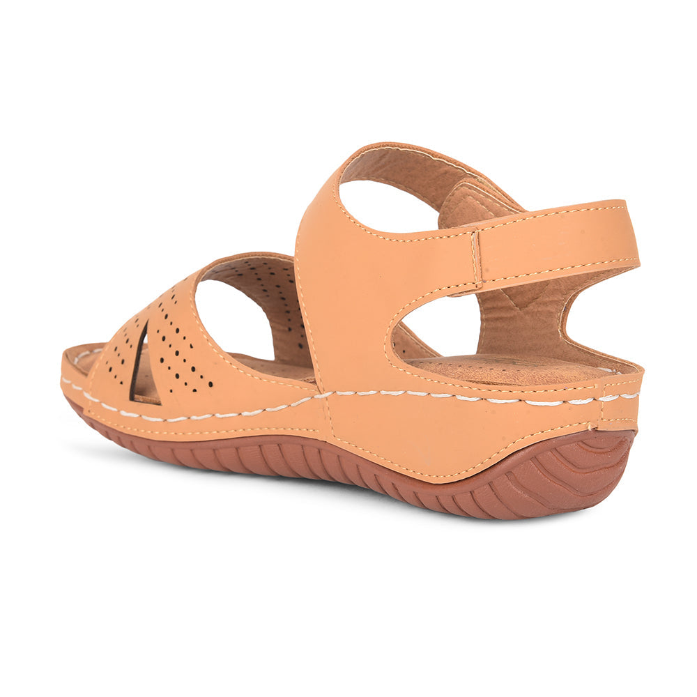 Senorita By Liberty MK-233 Casual Sandal For Women - Beige