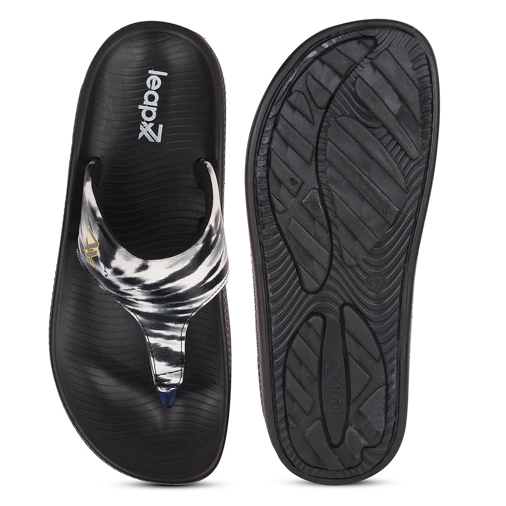 Leap7x By Liberty NITWALK-L8 Casual Slides For Women - Black