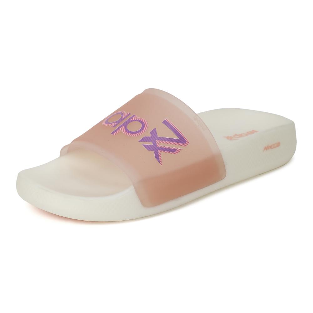 Leap7x NITPRO Casual Peach Slides For Women NITWALK-L9 By Liberty