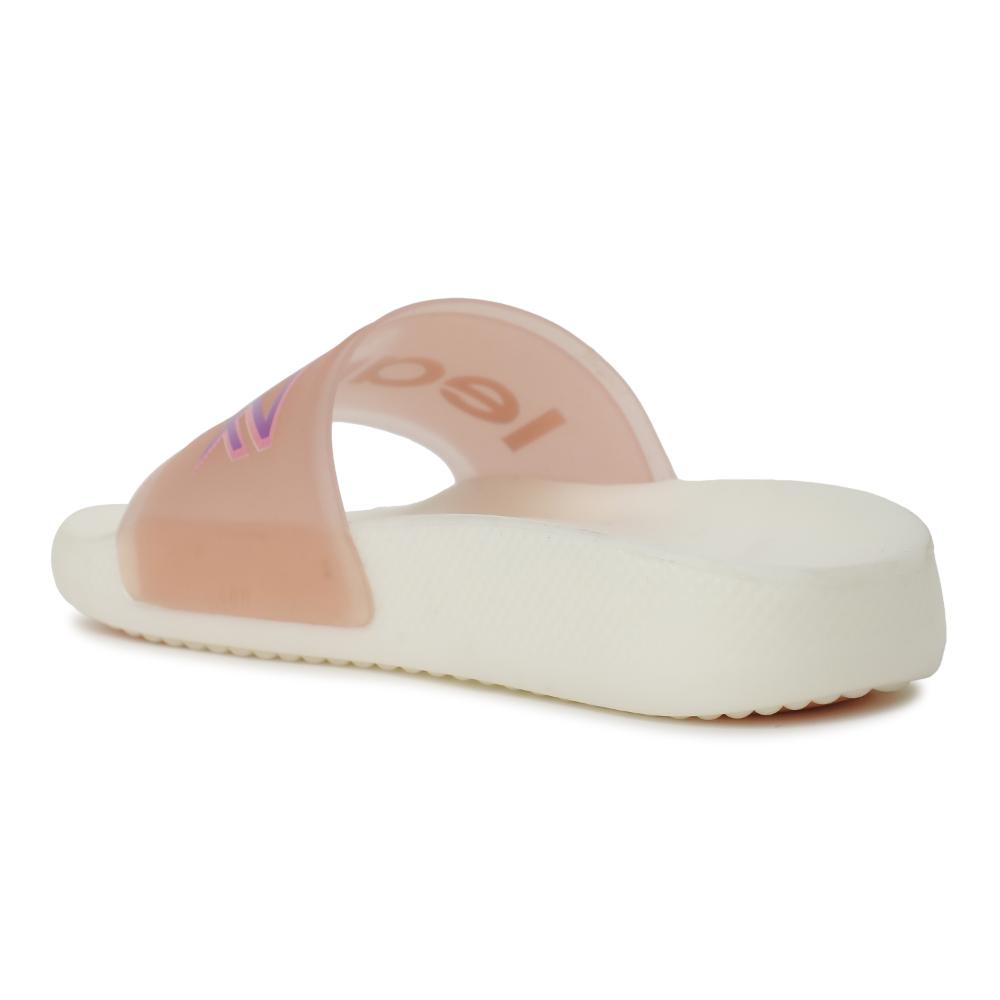 Leap7x NITPRO Casual Peach Slides For Women NITWALK-L9 By Liberty