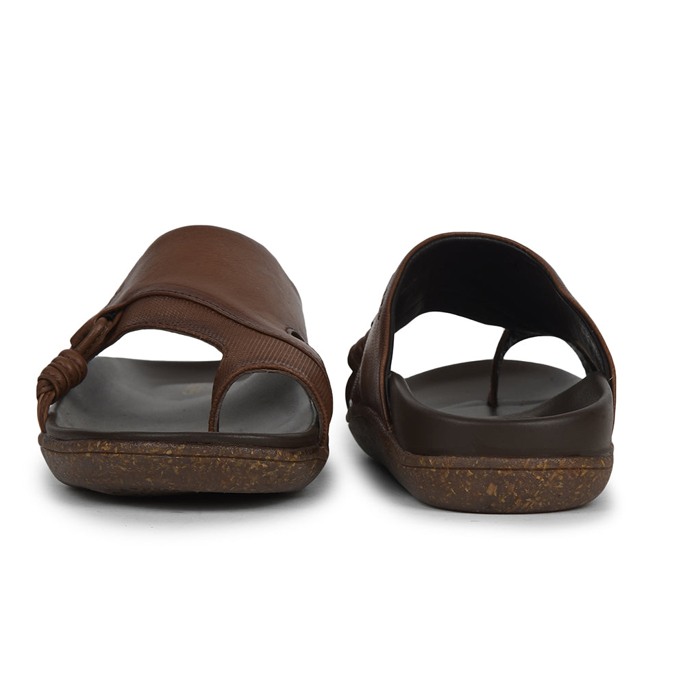 Healers Tan Casual Slipper For Men GLIMPS-2 