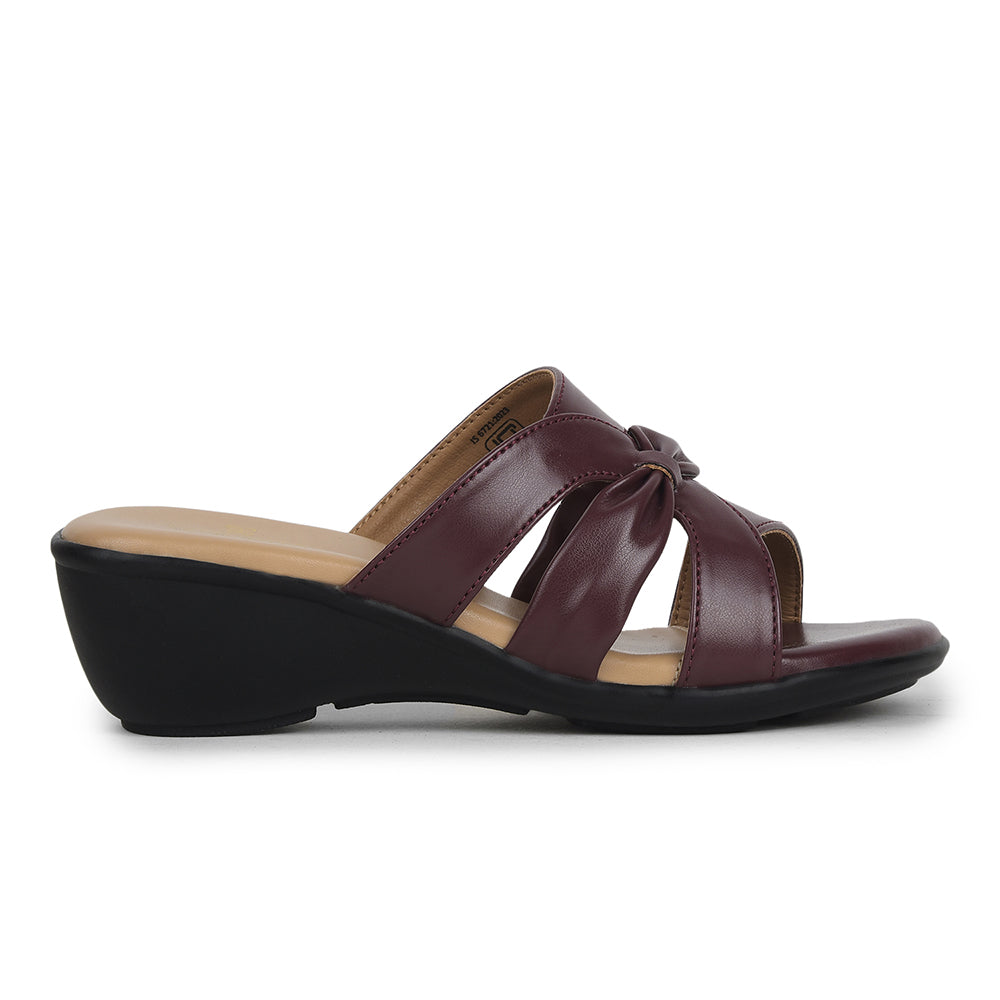 Senorita Maroon Casual Sandal For Women J322-33 