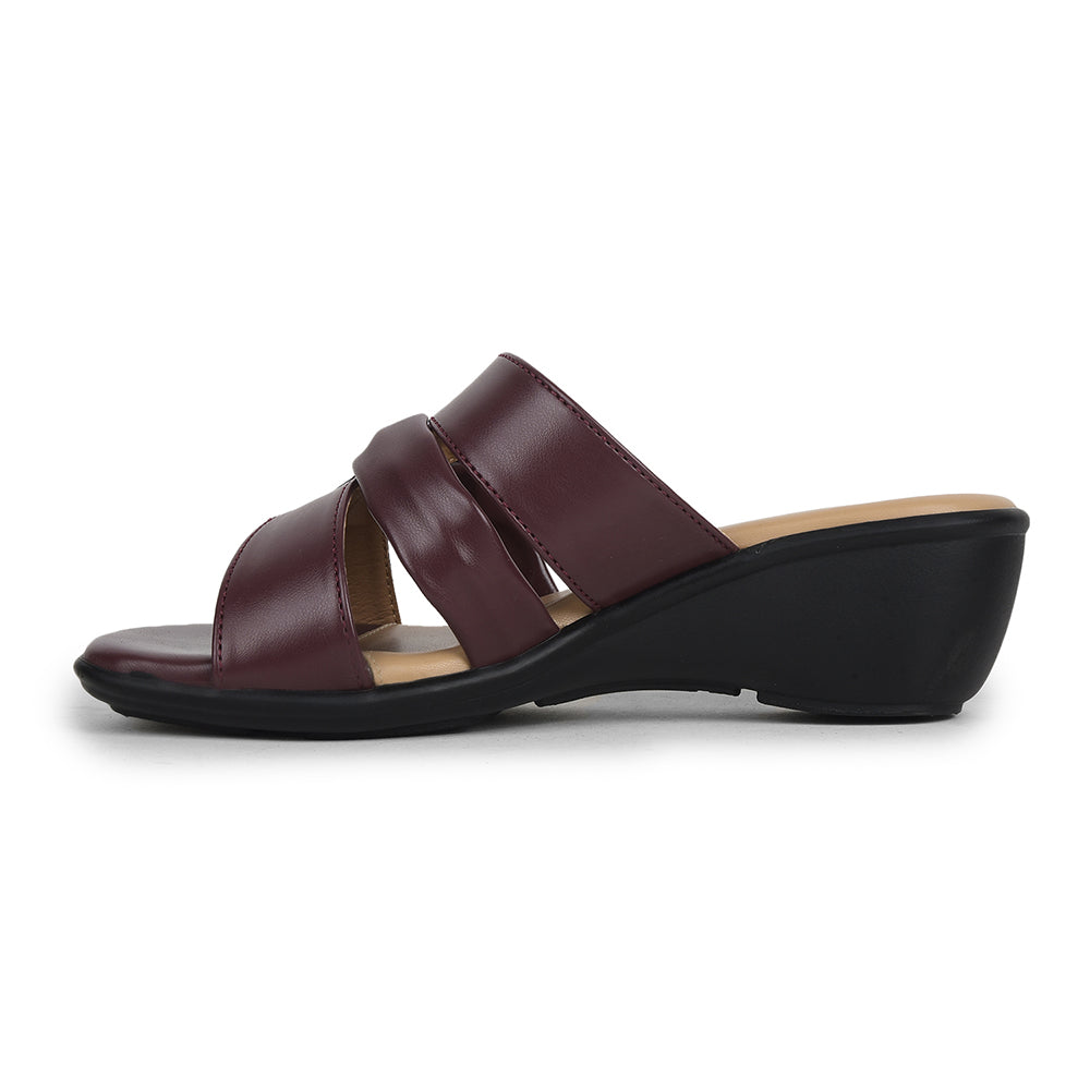 Senorita Maroon Casual Sandal For Women J322-33 