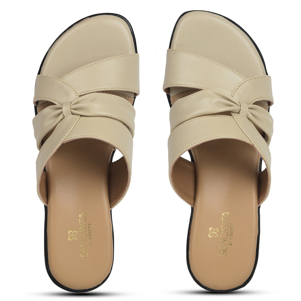 Senorita Beige Casual Sandal For Women J322-33 