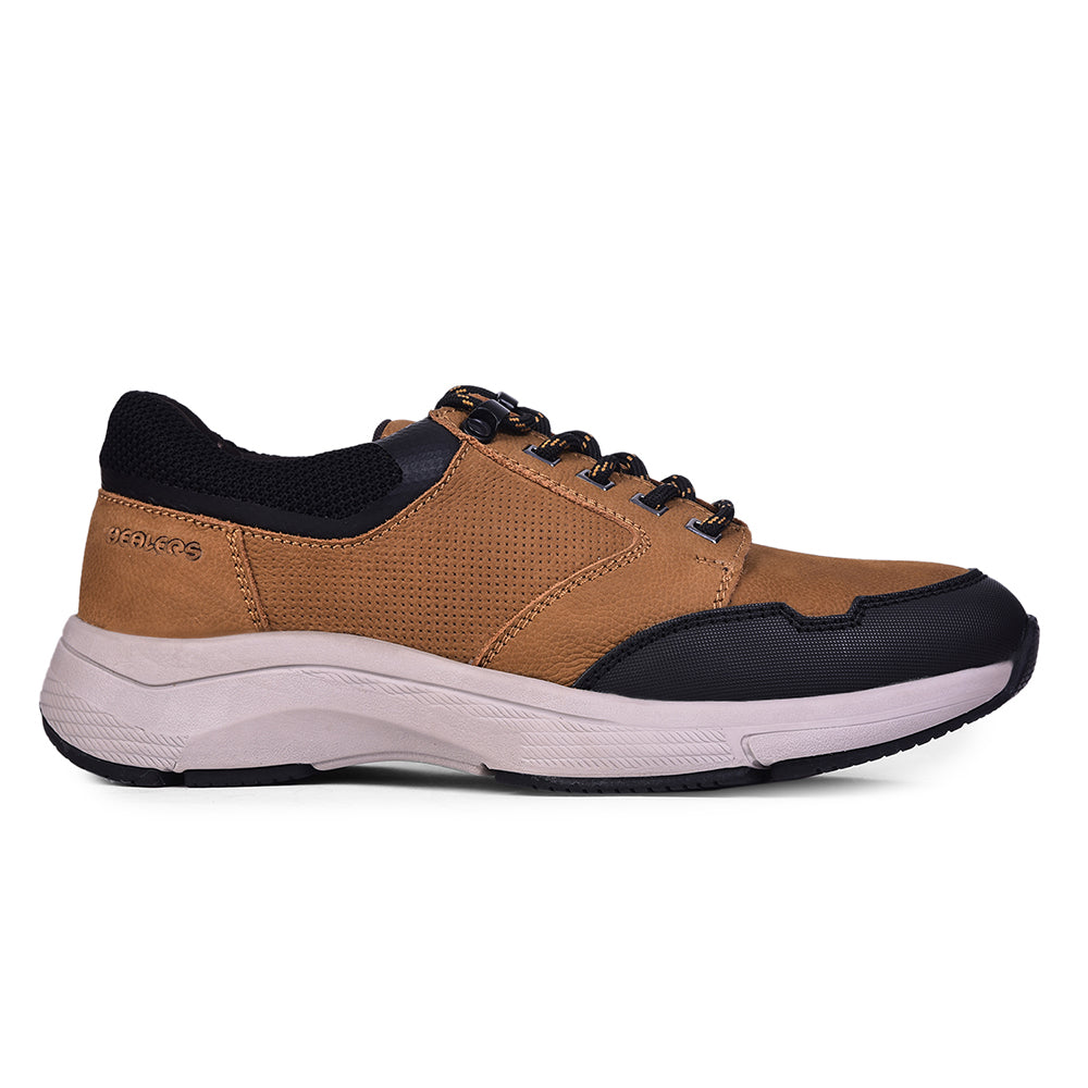 Healers Casual Camel Lacing Shoes For Men A576-5 By Liberty