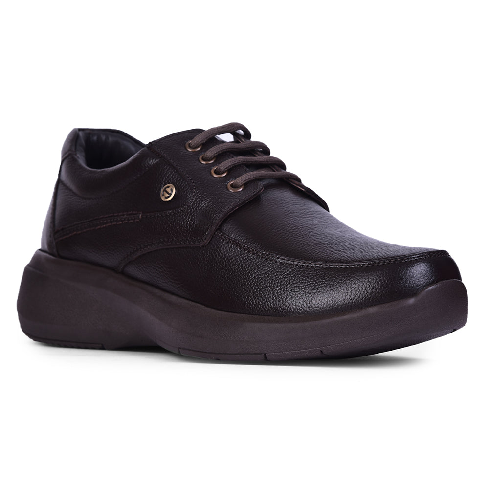 Healers Brown Formal Mocassin Shoes For Men E823-3 By Liberty