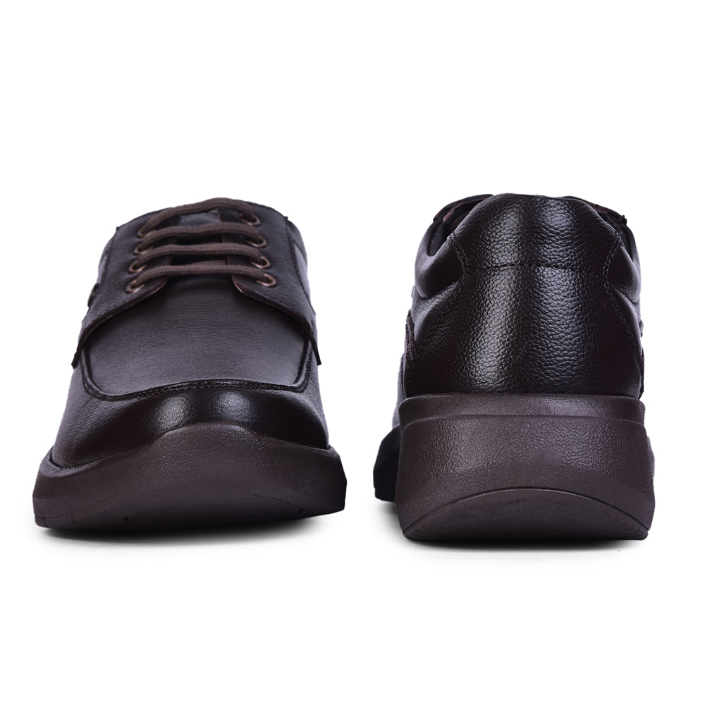 Healers Brown Formal Mocassin Shoes For Men E823-3 By Liberty