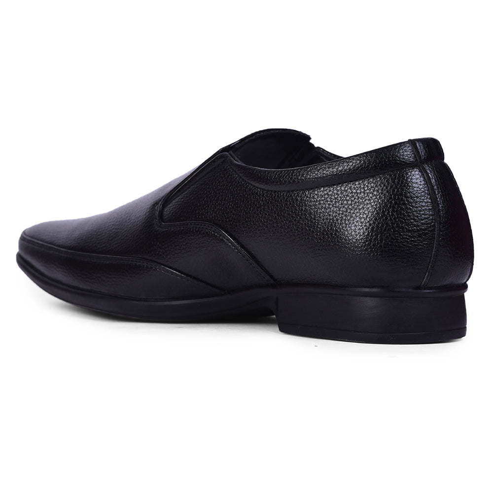 Fortune Black Formal Slip-on Shoes HOL-132E By Liberty