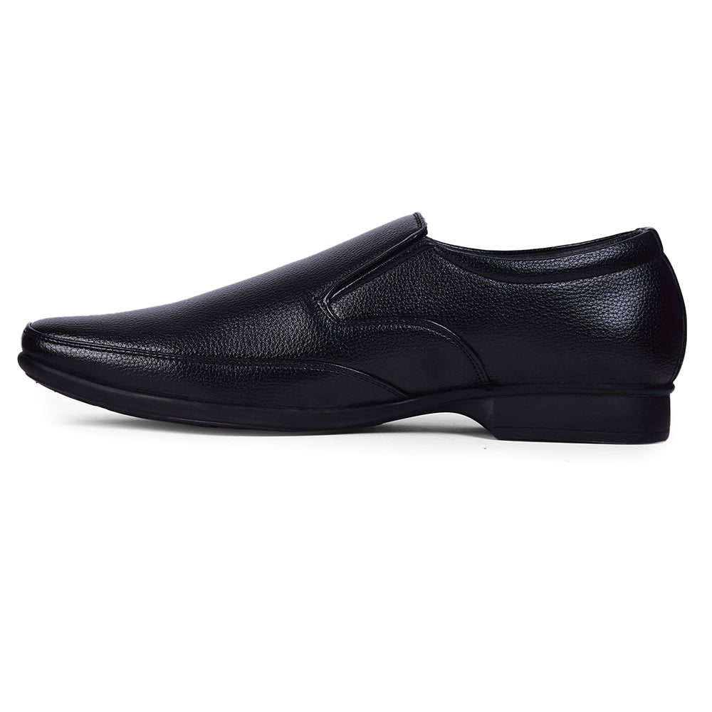 Fortune Black Formal Slip-on Shoes HOL-132E By Liberty