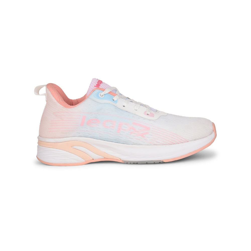 Leap7x Sports Peach Running Shoes For Women RWL-6 By Liberty