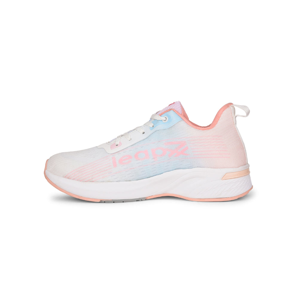 Leap7x Sports Peach Running Shoes For Women RWL-6 By Liberty