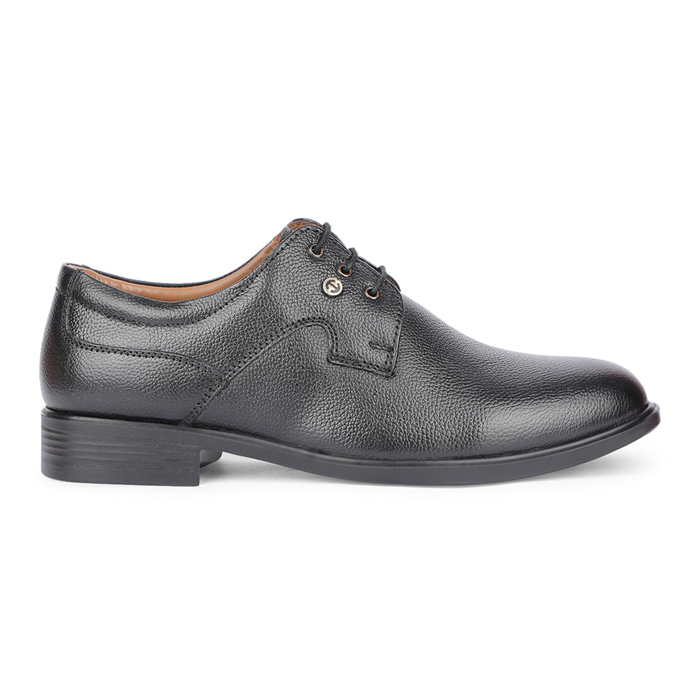 Healers Formal Black Lacing Derby Shoes For Men S21-5 By Liberty