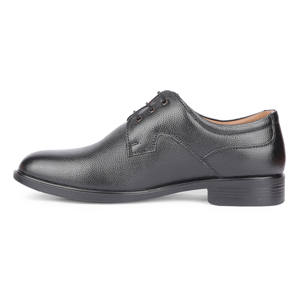 Healers Formal Black Lacing Derby Shoes For Men S21-5 By Liberty