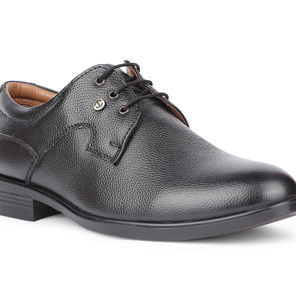 Healers Formal Black Lacing Derby Shoes For Men S21-5 By Liberty