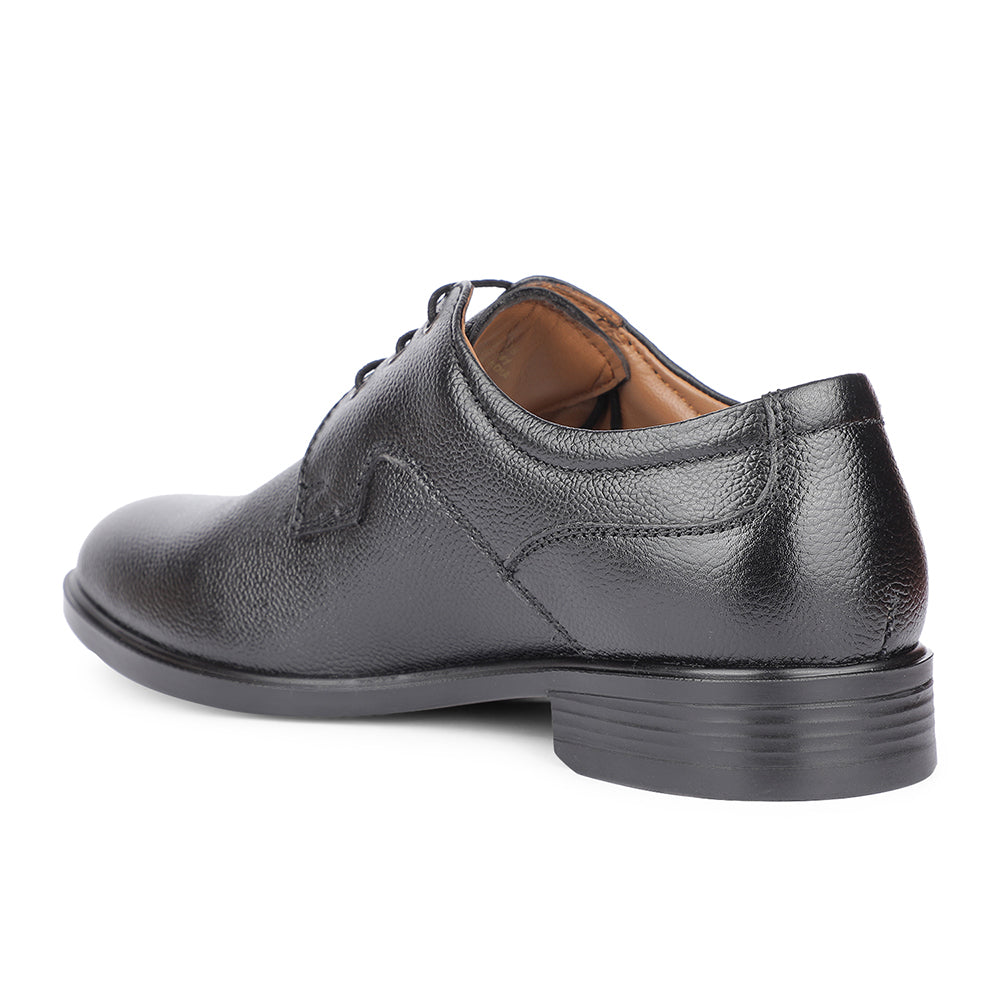 Healers Formal Black Lacing Derby Shoes For Men S21-5 By Liberty