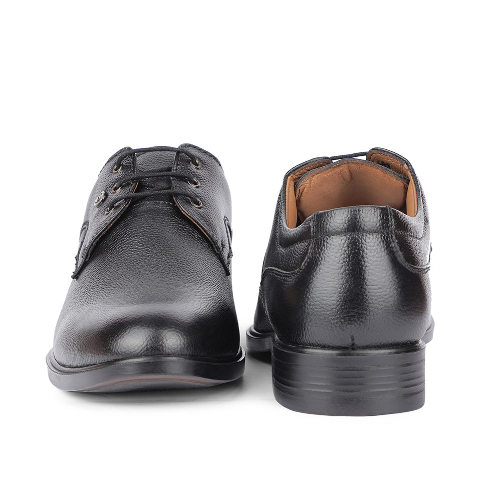 Healers Formal Black Lacing Derby Shoes For Men S21-5 By Liberty