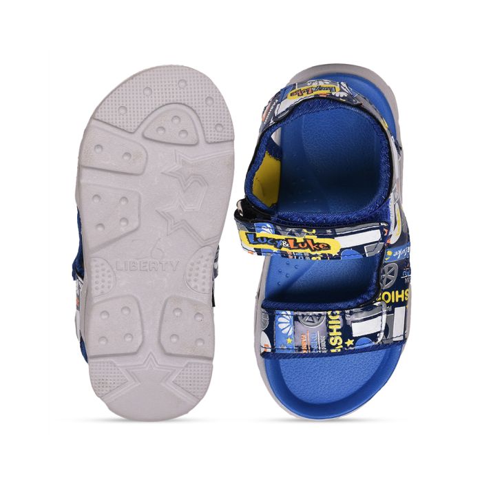 Buy Lucy & Luke By Sandals Kids ) Royal Blue Liberty For Casual (RICKY-2