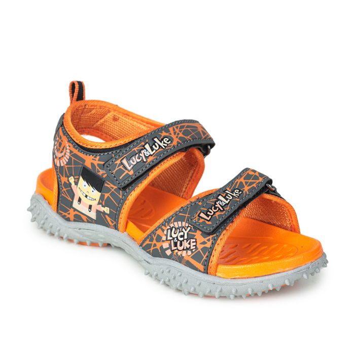 Recolor Lima Kids Sandals {Orange/Toucan} - Ethan's Closet Children's  Boutique & Little Feet